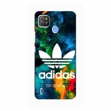 Чехлы Адидас для Техно Поп 4 ЛТЕ (AlphaPrint) Adidas-яркий - купить на Floy.com.ua
