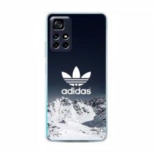 Чехлы Адидас для Поко М4 Про 5G (AlphaPrint) Adidas 1 - купить на Floy.com.ua