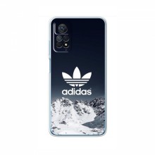 Чехлы Адидас для Редми Нот 12 Про (4G) (AlphaPrint) Adidas 1 - купить на Floy.com.ua