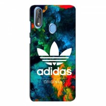 Чехлы Адидас для ЗТЕ Блейд В10 (AlphaPrint) Adidas-яркий - купить на Floy.com.ua