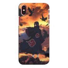 Чехлы Аниме Наруто для iPhone X (AlphaPrint) Итачи 3 - купить на Floy.com.ua