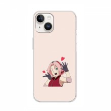 Чехлы Аниме Наруто для iPhone 16 (AlphaPrint)