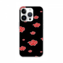 Чехлы Аниме Наруто для iPhone 16 Pro (AlphaPrint) Тучки Anime - купить на Floy.com.ua