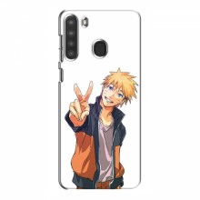 Чехлы Аниме Наруто для Samsung Galaxy A21 (A215) (AlphaPrint) Naruto - купить на Floy.com.ua