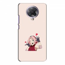 Чехлы Аниме Наруто для Xiaomi Poco F2 Pro (AlphaPrint) Сакура 3 - купить на Floy.com.ua