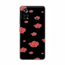 Чехлы Аниме Наруто для Xiaomi POCO X4 Pro 5G (AlphaPrint) Тучки Anime - купить на Floy.com.ua