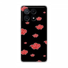 Чехлы Аниме Наруто для Xiaomi POCO X6 Pro (5G) (AlphaPrint) Тучки Anime - купить на Floy.com.ua