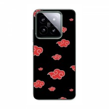 Чехлы Аниме Наруто для Xiaomi 14 Pro (AlphaPrint) Тучки Anime - купить на Floy.com.ua