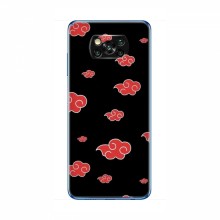 Чехлы Аниме Наруто для Xiaomi POCO X3 (AlphaPrint) Тучки Anime - купить на Floy.com.ua