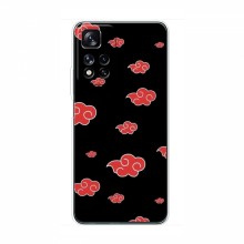 Чехлы Аниме Наруто для Xiaomi Redmi Note 11 Pro Plus (AlphaPrint) Тучки Anime - купить на Floy.com.ua