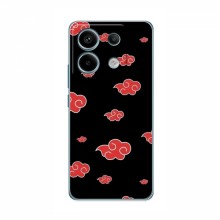 Чехлы Аниме Наруто для Xiaomi Redmi Note 13 (5G) (AlphaPrint) Тучки Anime - купить на Floy.com.ua