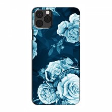 Чехлы (ART) Цветы на iPhone 13 mini (VPrint) Голубые Бутоны - купить на Floy.com.ua