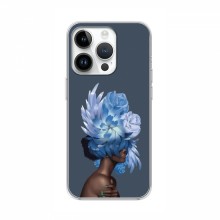 Чехлы (ART) Цветы на iPhone 16 Pro (VPrint) Цветы на голове - купить на Floy.com.ua