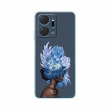 Чехлы (ART) Цветы на Huawei Honor X7a (VPrint) Цветы на голове - купить на Floy.com.ua