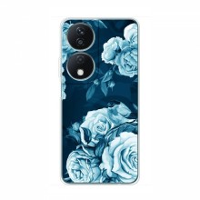 Чехлы (ART) Цветы на Huawei Honor X7b (VPrint) Голубые Бутоны - купить на Floy.com.ua
