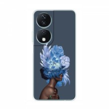 Чехлы (ART) Цветы на Huawei Honor X7b (VPrint) Цветы на голове - купить на Floy.com.ua