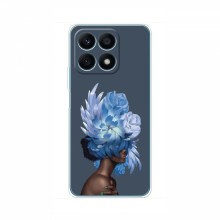 Чехлы (ART) Цветы на Huawei Honor X8a (VPrint) Цветы на голове - купить на Floy.com.ua