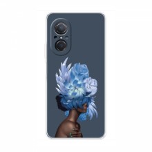 Чехлы (ART) Цветы на Huawei Nova 9 SE (VPrint) Цветы на голове - купить на Floy.com.ua