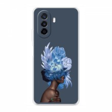 Чехлы (ART) Цветы на Huawei Nova Y70 (VPrint)