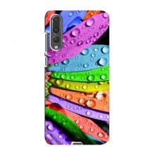 Чехлы (ART) Цветы на Huawei P20 Pro (VPrint) Семицветик - купить на Floy.com.ua