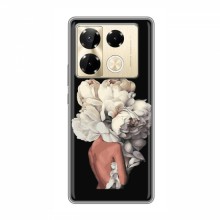 Чехлы (ART) Цветы на Infinix Note 40 Pro (VPrint) - купить на Floy.com.ua