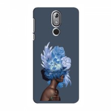 Чехлы (ART) Цветы на Nokia 3.2 (2019) (VPrint) Цветы на голове - купить на Floy.com.ua