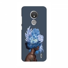 Чехлы (ART) Цветы на Nokia C21 (VPrint)