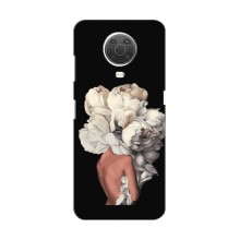 Чехлы (ART) Цветы на Nokia G10 (VPrint)