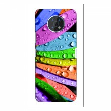 Чехлы (ART) Цветы на Nokia G50 (VPrint)