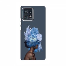 Чехлы (ART) Цветы на Motorola Edge 40 Pro (VPrint)
