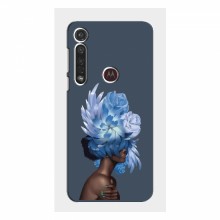 Чехлы (ART) Цветы на Motorola MOTO G8 Plus (VPrint)