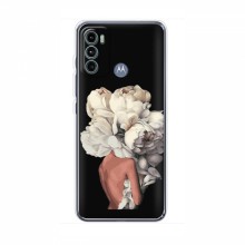 Чехлы (ART) Цветы на Motorola MOTO G60 (VPrint)