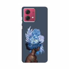 Чехлы (ART) Цветы на Motorola MOTO G84 (VPrint)