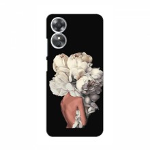 Чехлы (ART) Цветы на OPPO A17 (VPrint)