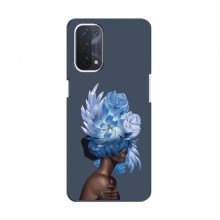 Чехлы (ART) Цветы на OPPO a74 (5G) (VPrint) Цветы на голове - купить на Floy.com.ua