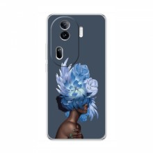 Чехлы (ART) Цветы на OPPO Reno 11 Pro 5G (VPrint) Цветы на голове - купить на Floy.com.ua