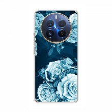 Чехлы (ART) Цветы на RealMe 12 Pro Plus (VPrint) Голубые Бутоны - купить на Floy.com.ua