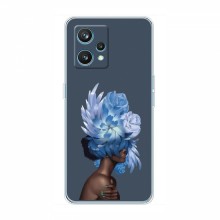 Чехлы (ART) Цветы на RealMe 9 Pro Plus (VPrint) Цветы на голове - купить на Floy.com.ua