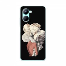 Чехлы (ART) Цветы на RealMe C33 (VPrint) - купить на Floy.com.ua