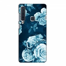 Чехлы (ART) Цветы на Samsung A9 2018 (VPrint) Голубые Бутоны - купить на Floy.com.ua
