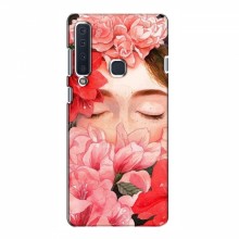Чехлы (ART) Цветы на Samsung A9 2018 (VPrint) Глаза в цветах - купить на Floy.com.ua
