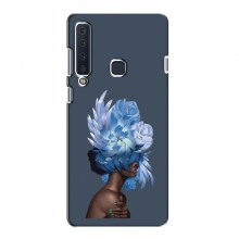 Чехлы (ART) Цветы на Samsung A9 2018 (VPrint) Цветы на голове - купить на Floy.com.ua
