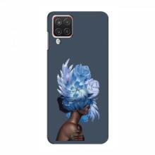 Чехлы (ART) Цветы на Samsung Galaxy A12 (2021) (VPrint) Цветы на голове - купить на Floy.com.ua