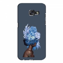 Чехлы (ART) Цветы на Samsung A5 2017, A520, A520F (VPrint) Цветы на голове - купить на Floy.com.ua