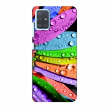 Чехлы (ART) Цветы на Samsung Galaxy A51 5G (A516) (VPrint) Семицветик - купить на Floy.com.ua