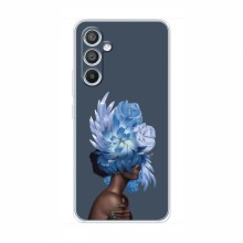 Чехлы (ART) Цветы на Samsung Galaxy A55 (5G) (VPrint) Цветы на голове - купить на Floy.com.ua