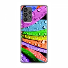 Чехлы (ART) Цветы на Samsung Galaxy A73 (5G) (VPrint) Семицветик - купить на Floy.com.ua