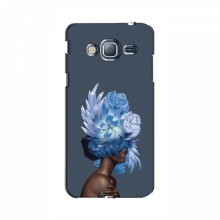 Чехлы (ART) Цветы на Samsung J3 2016, J320 (VPrint) Цветы на голове - купить на Floy.com.ua