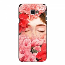 Чехлы (ART) Цветы на Samsung J4+, J4 Plus (VPrint)