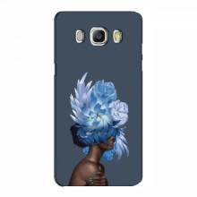 Чехлы (ART) Цветы на Samsung J5 2016, J510, J5108 (VPrint) Цветы на голове - купить на Floy.com.ua